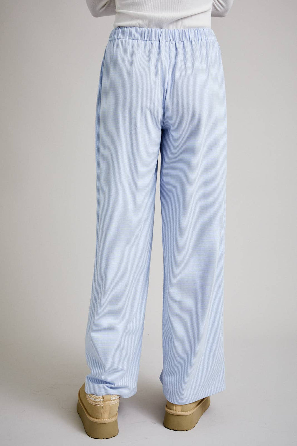Bayside Striped Lounge pant- Low rise draw string pant