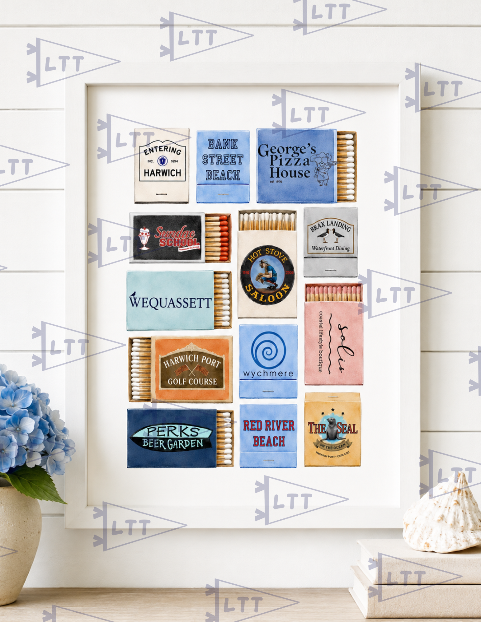 Harwich Matchbox Print and Card