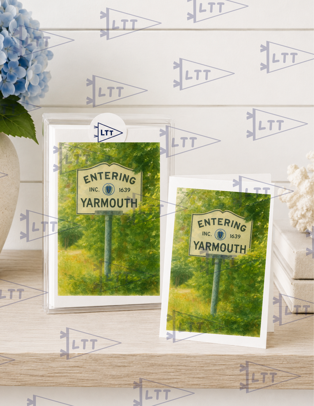 Entering Yarmouth Print and card