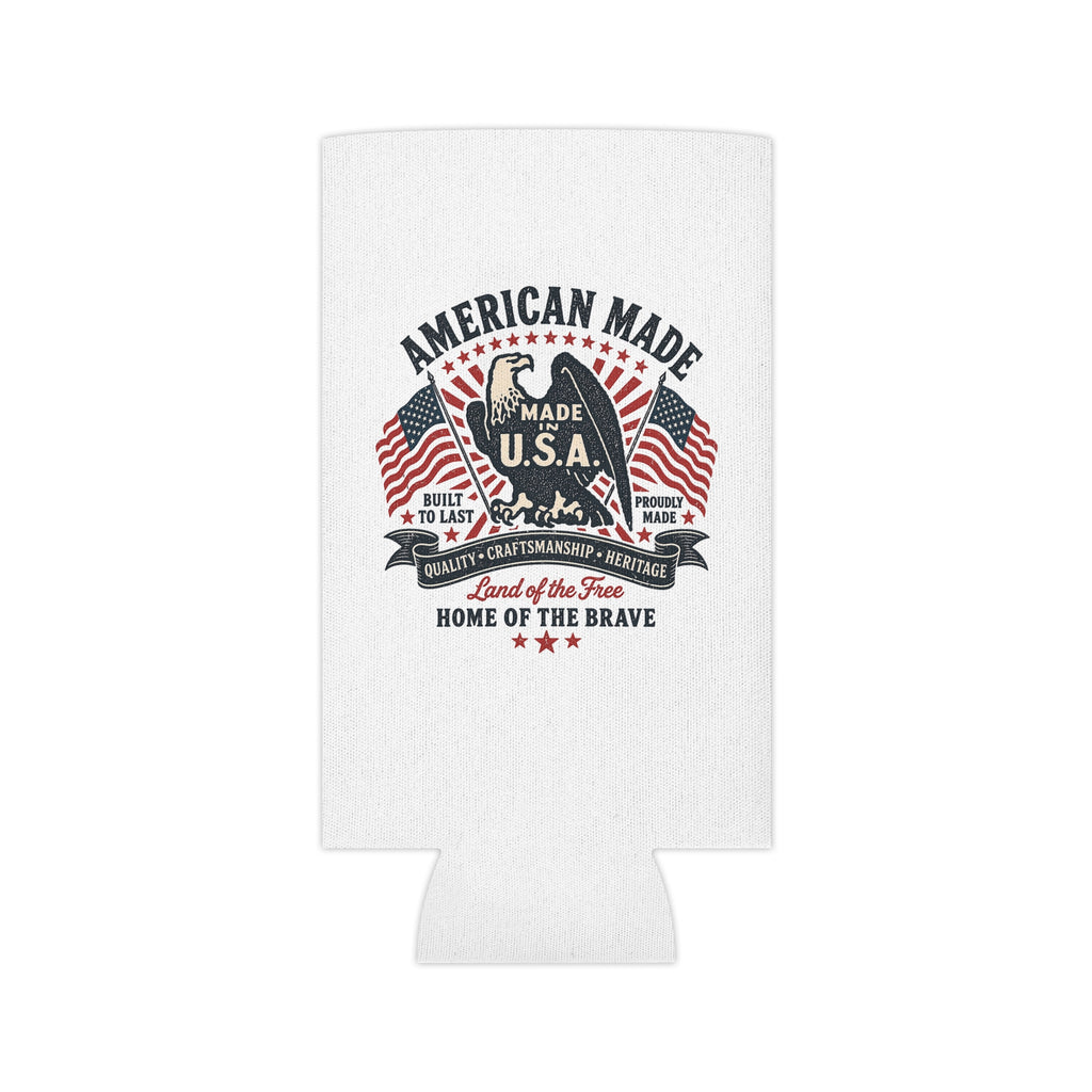 American Made Eagle Can Cooler