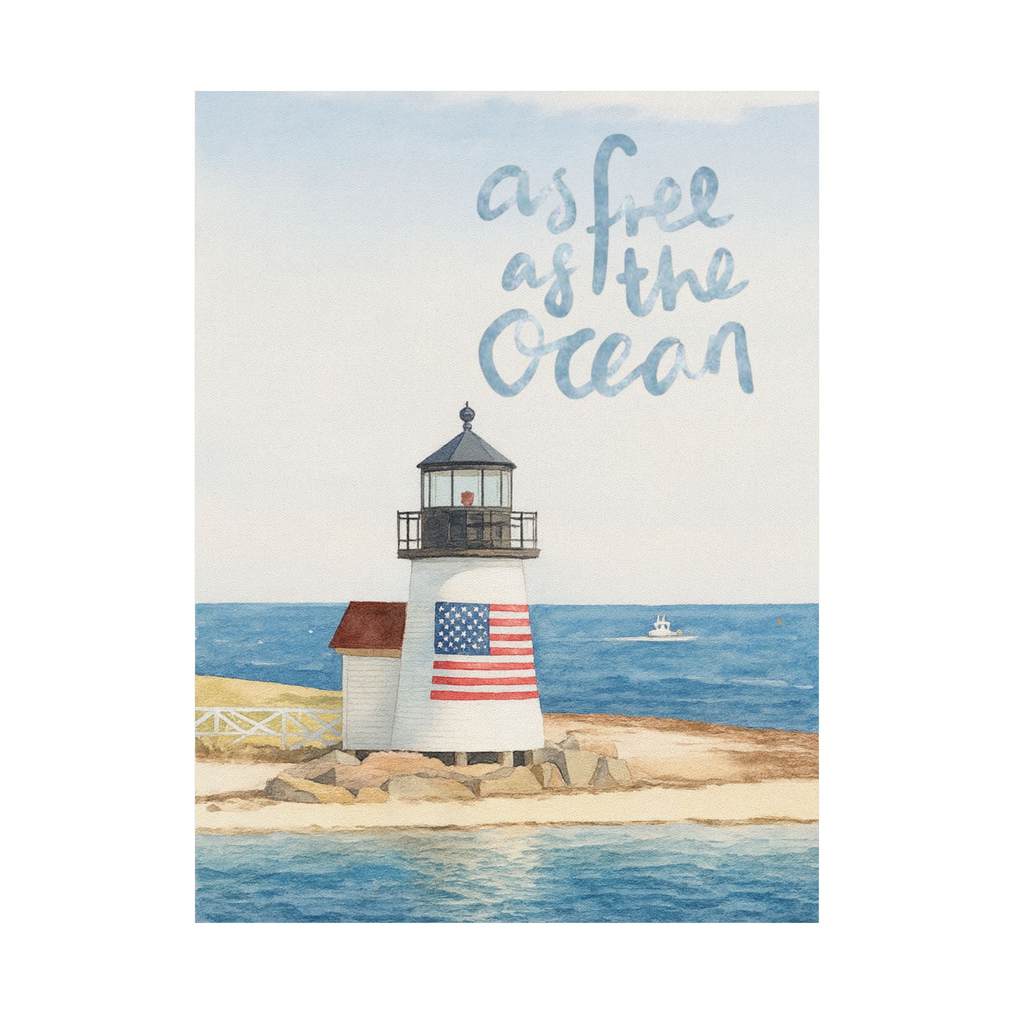 Brant Point Lighthouse, Nantucket Print