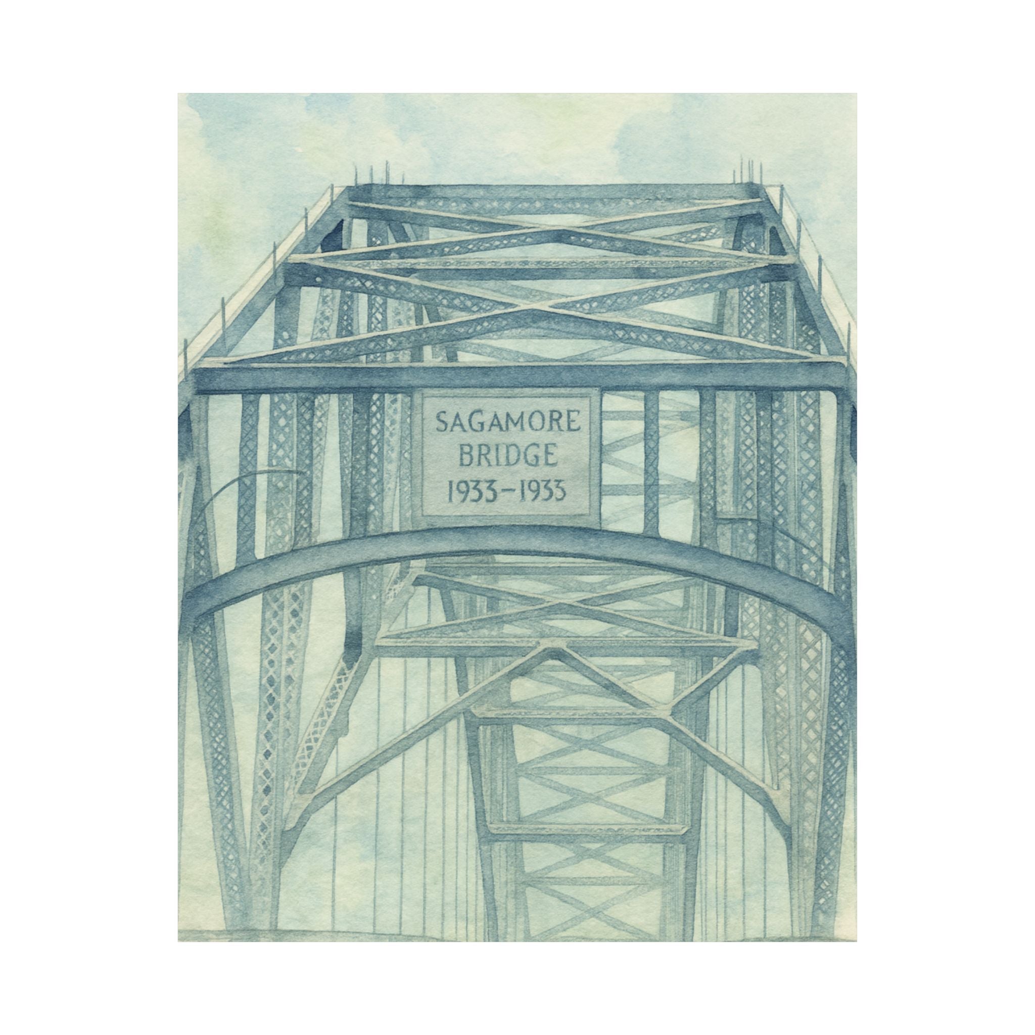 Sagamore Bridge Print