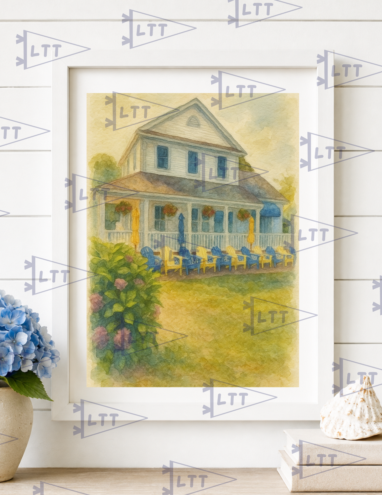 Cape Cod Creamery Print and card