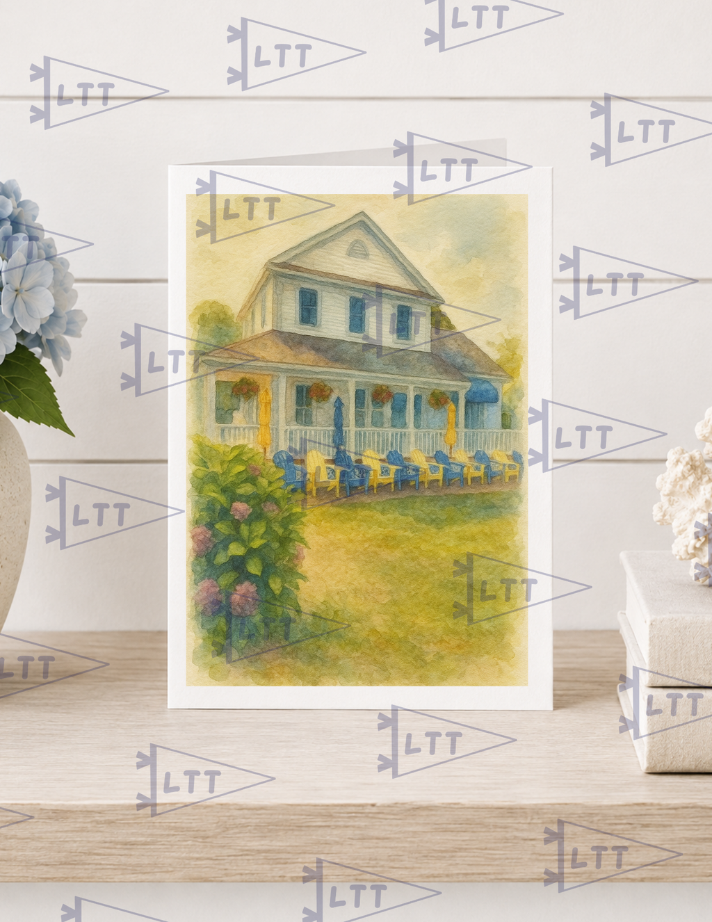 Cape Cod Creamery Print and card