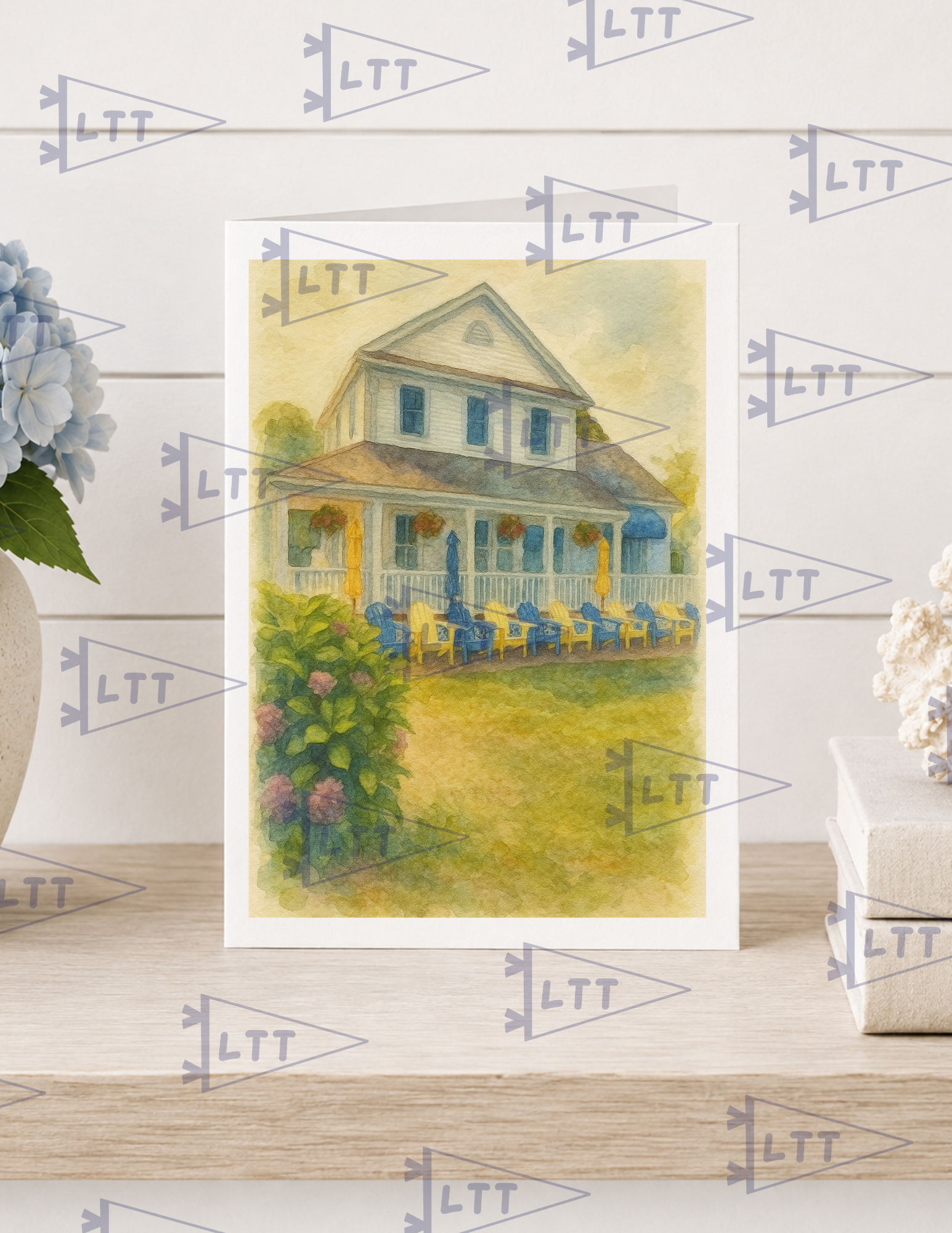 Cape Cod Creamery Print and card
