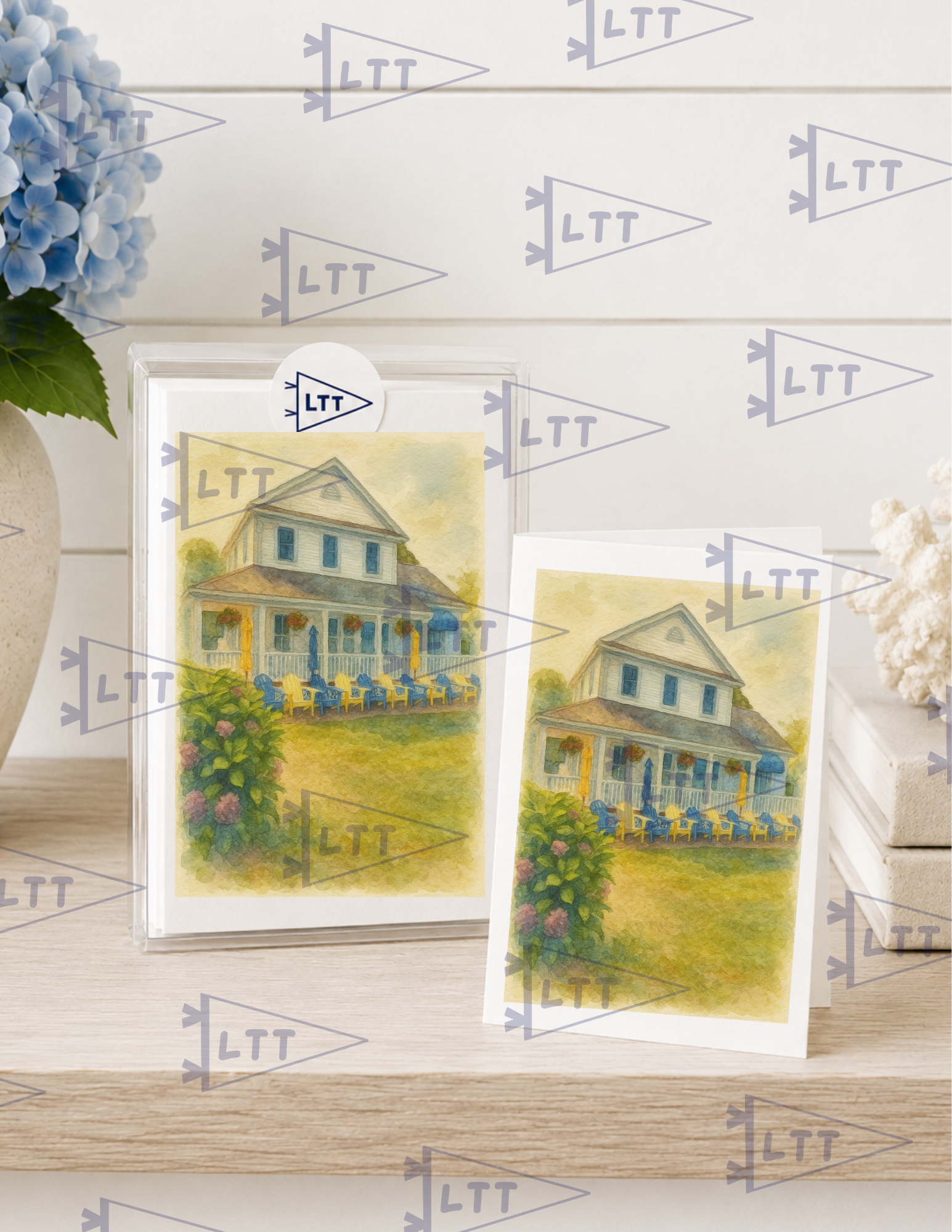 Cape Cod Creamery Print and card