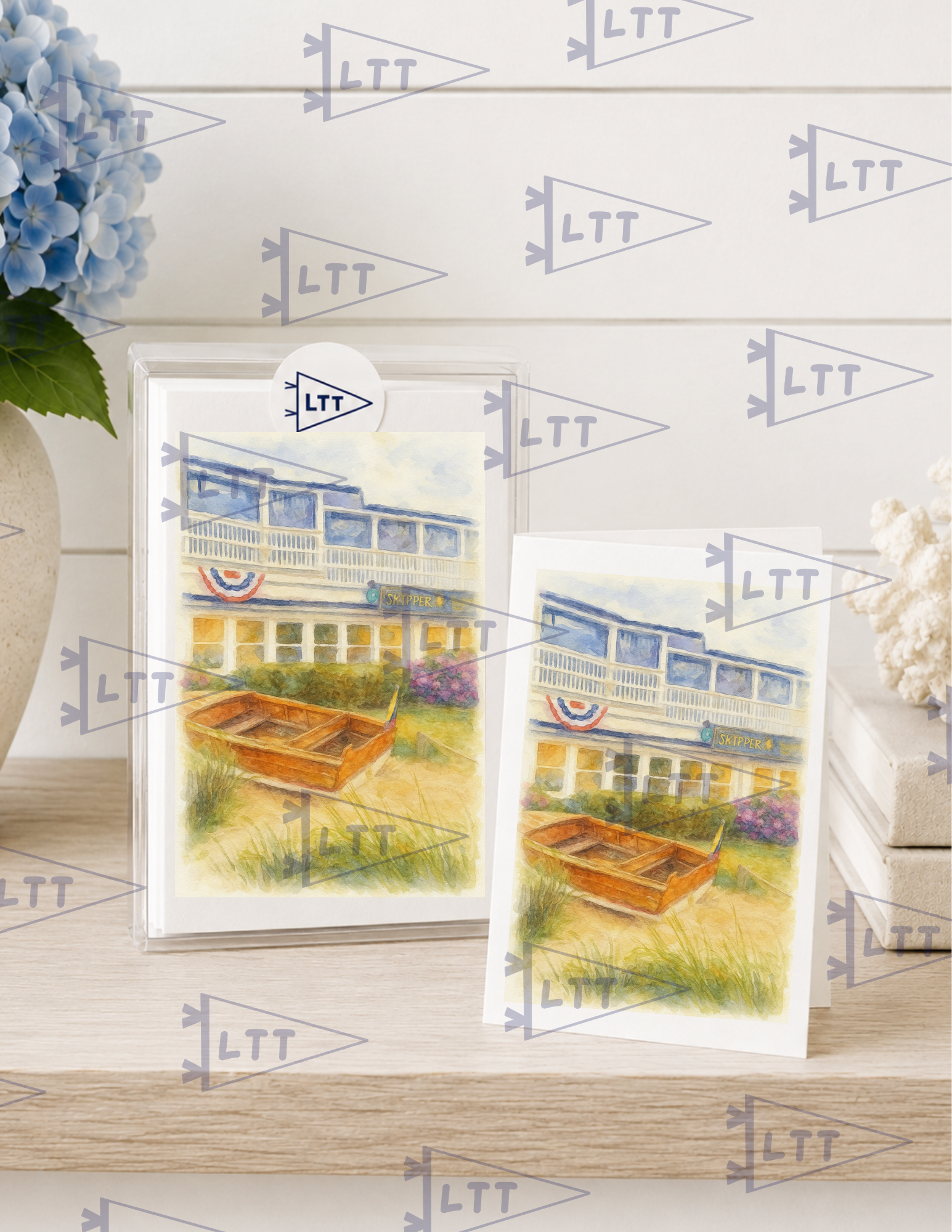 Skipper Chowder House Print and card