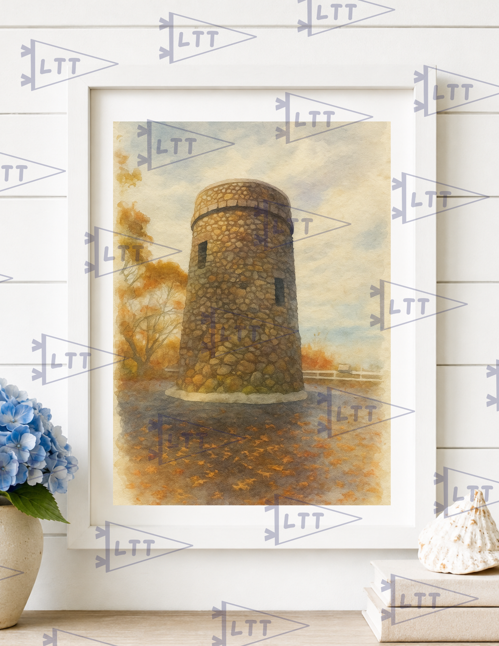Scargo Tower Print and card