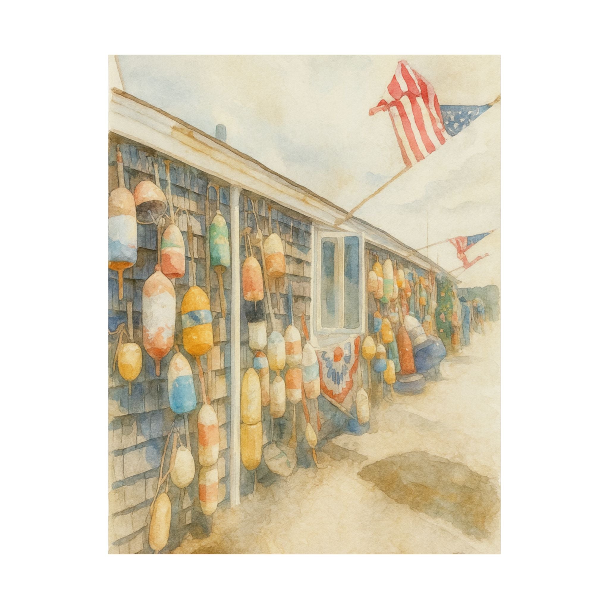 Sesuit Harbor Cafe Print