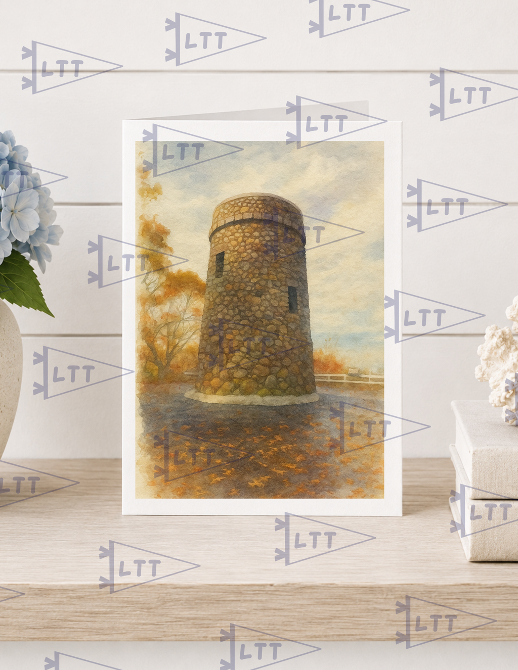 Scargo Tower Print and card