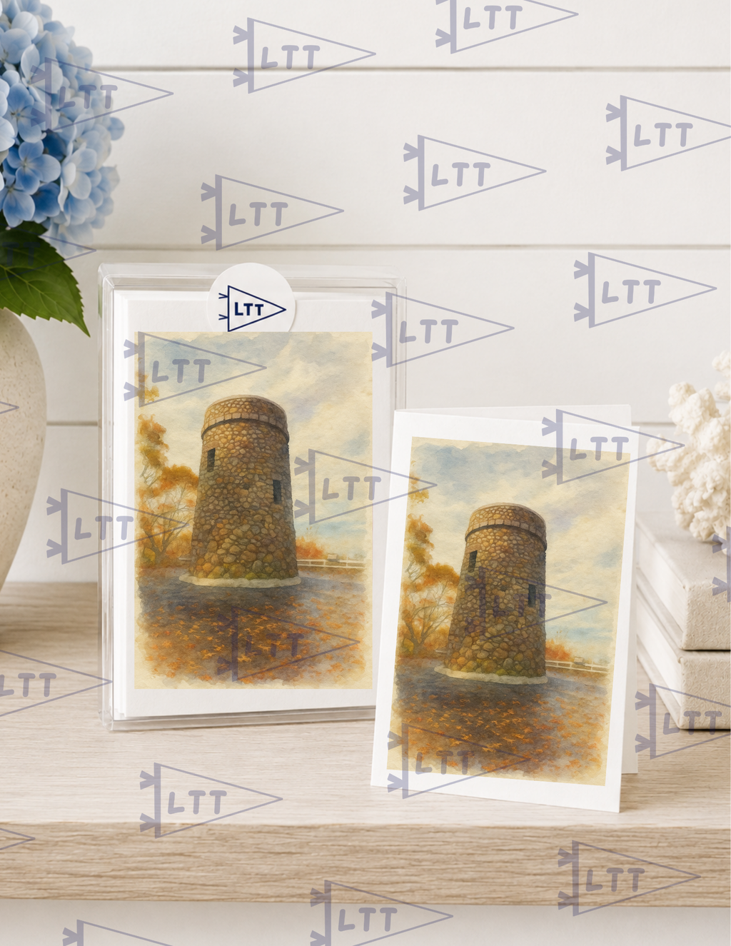 Scargo Tower Print and card