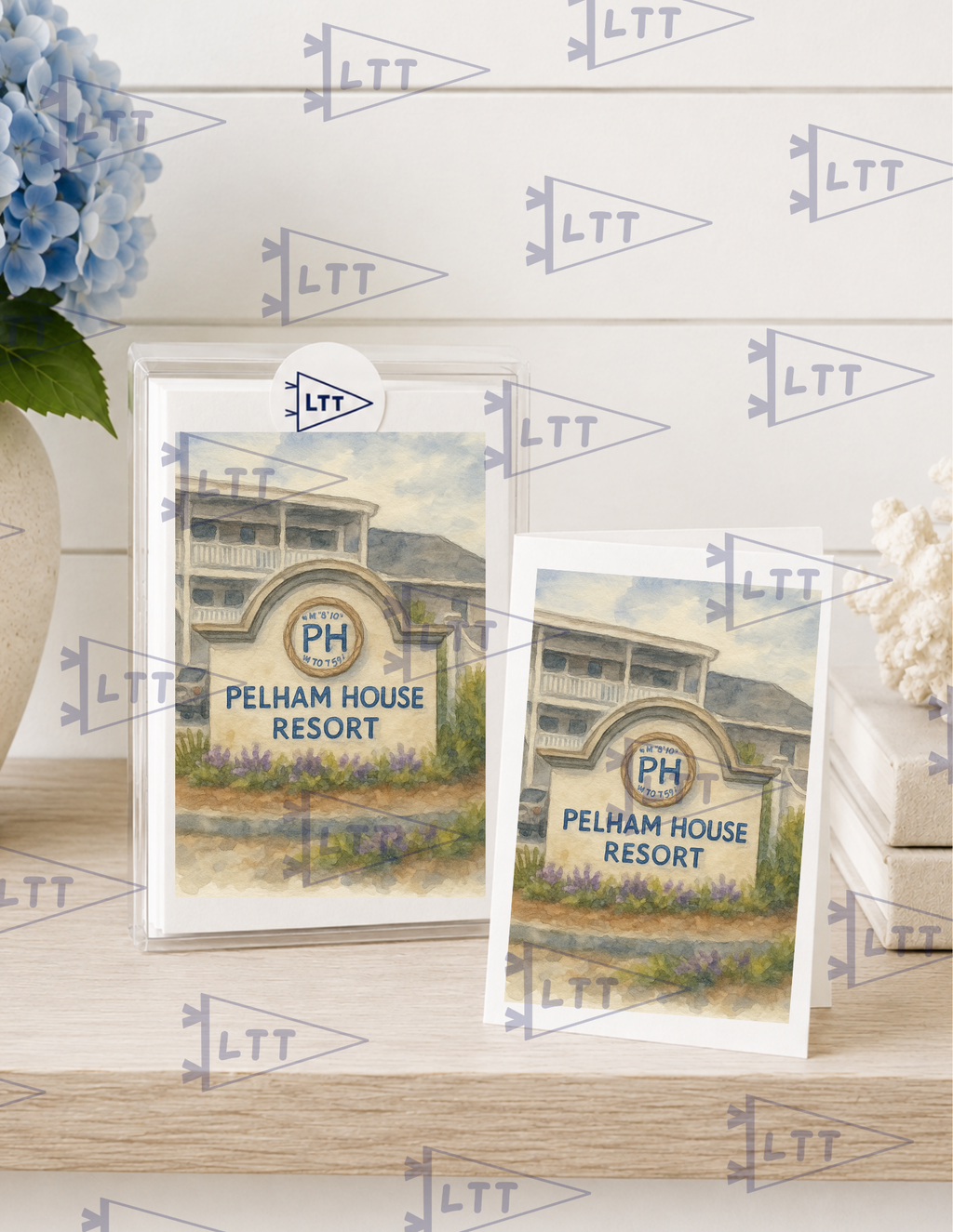 Pelham House sign Print and card