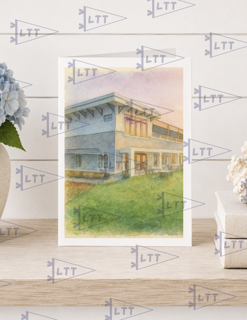 Pelham House Print and card