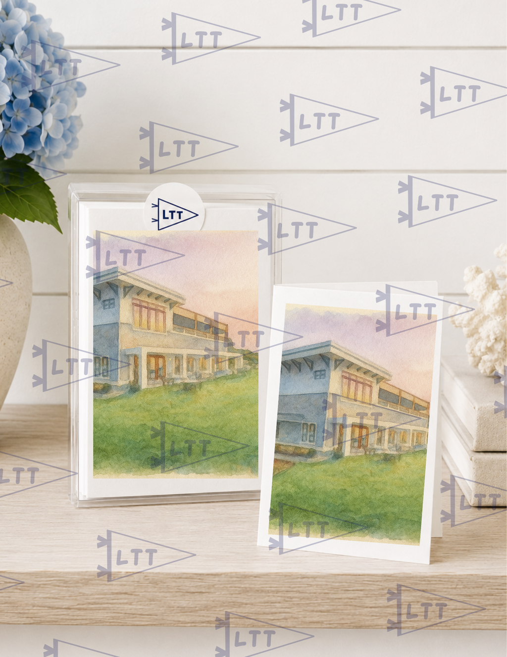 Pelham House Print and card
