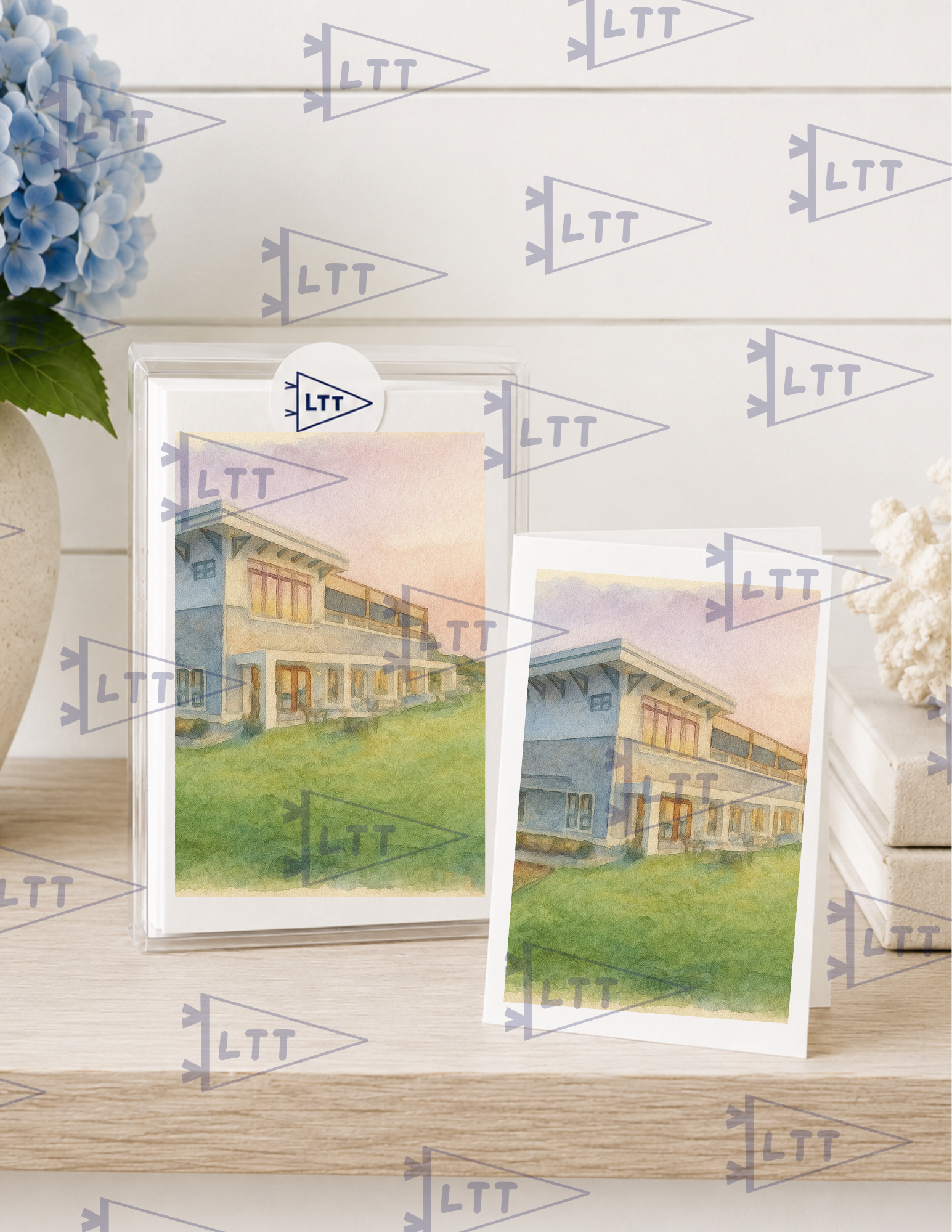 Pelham House Print and card