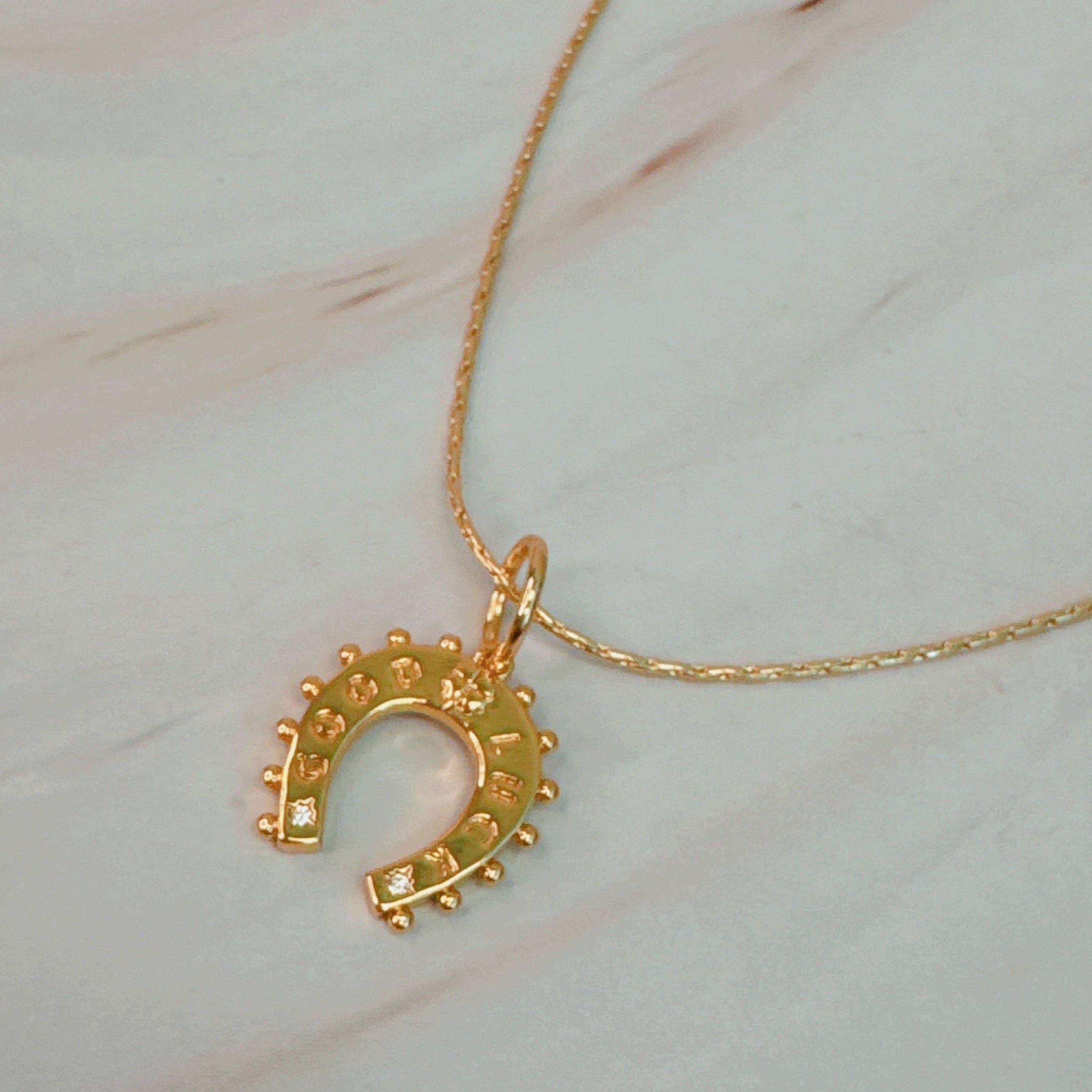 Lucky Horseshoe Necklace