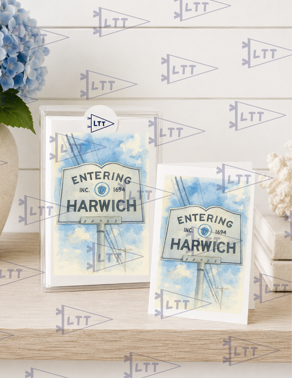 Entering Harwich Print and card