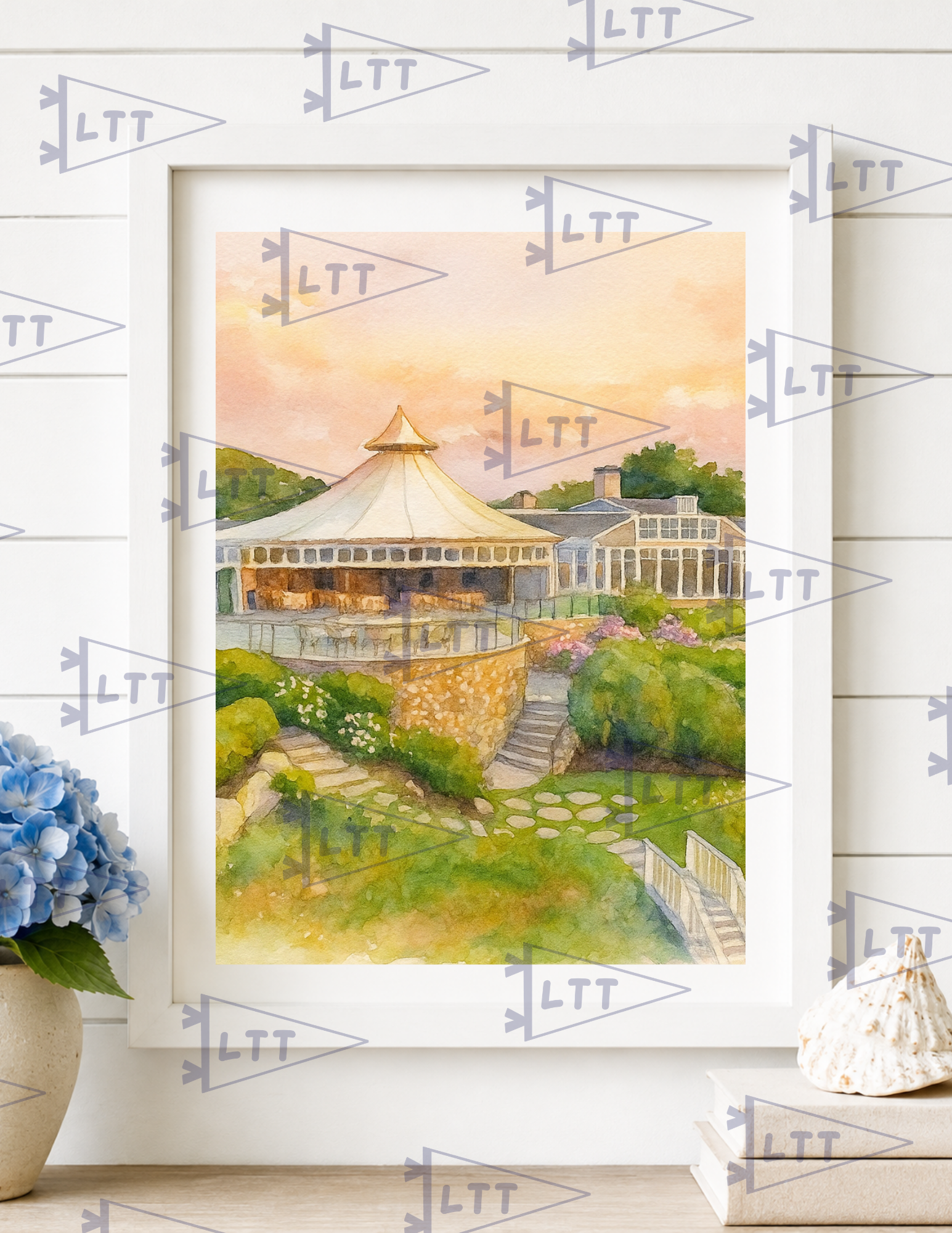 Wequasset Print and card