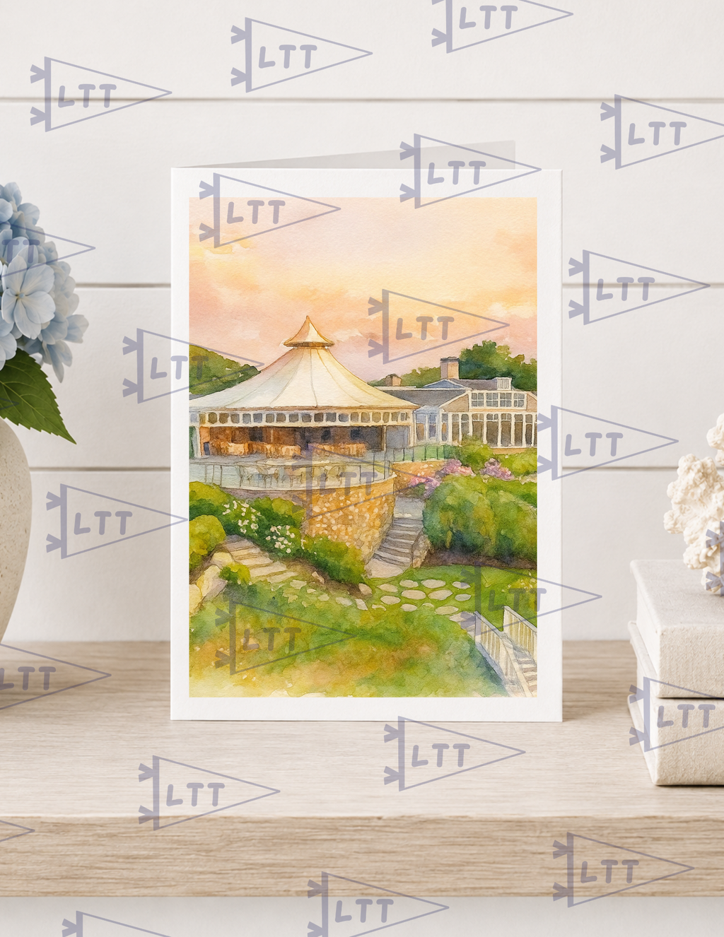 Wequasset Print and card