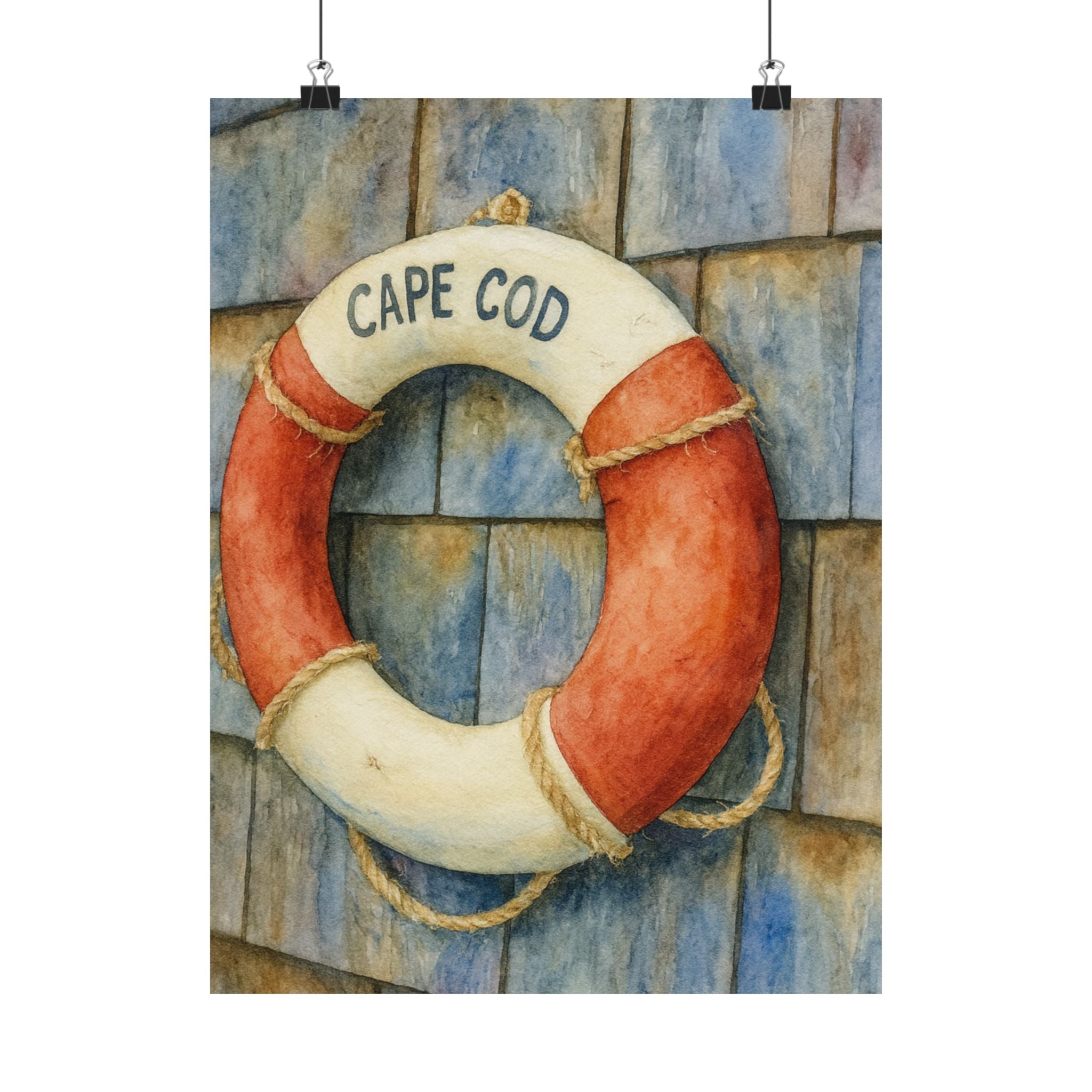 Cape Cod Lifesaver Print
