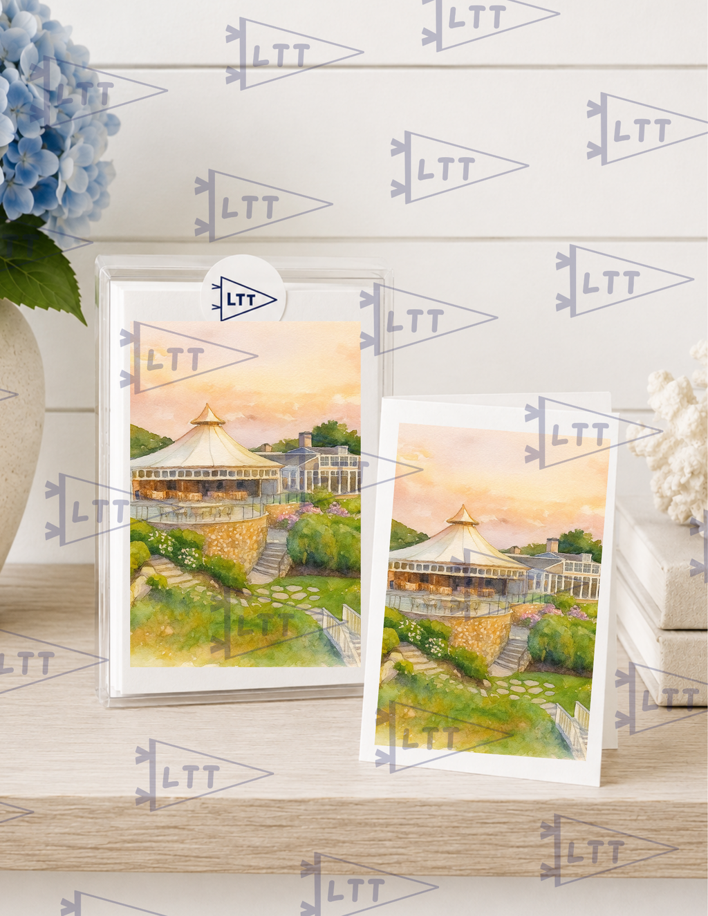 Wequasset Print and card