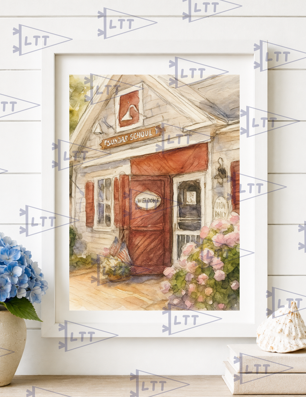 Sundae school Print and card