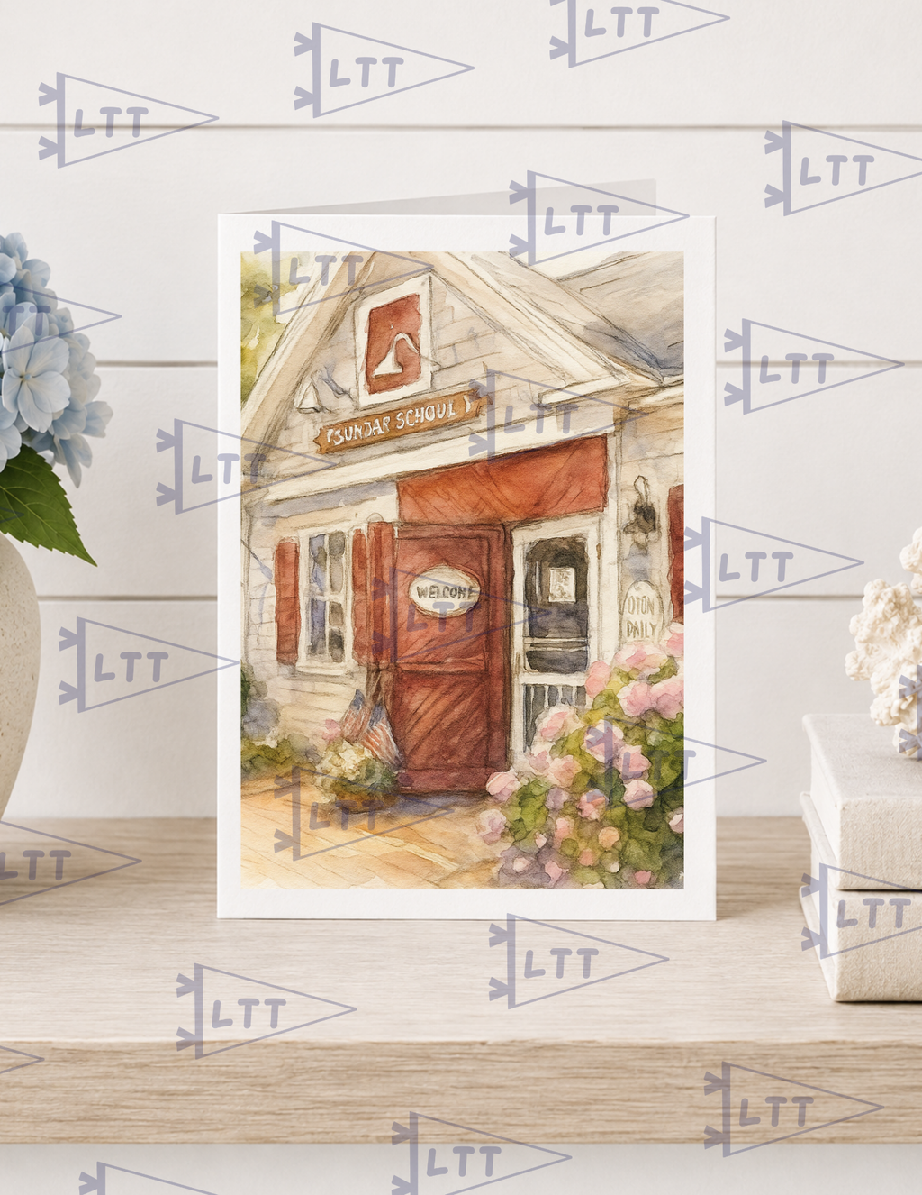 Sundae school Print and card