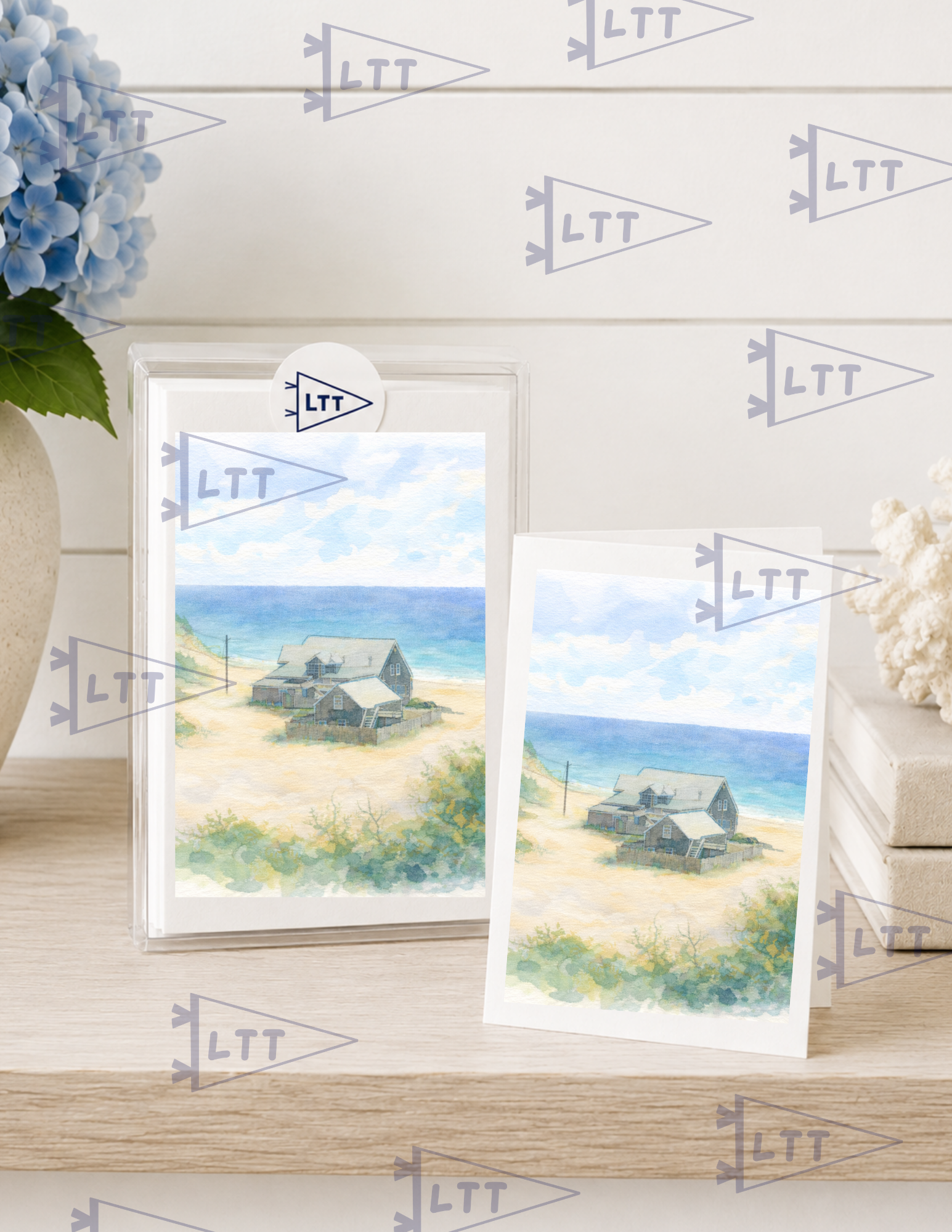 Beach Comber print and card
