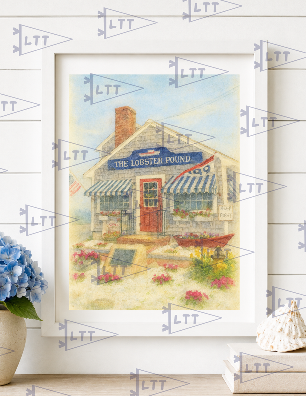 Lobster Pound Print and card