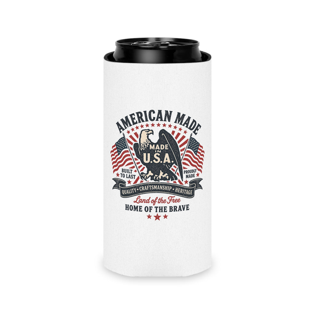 American Made Eagle Can Cooler