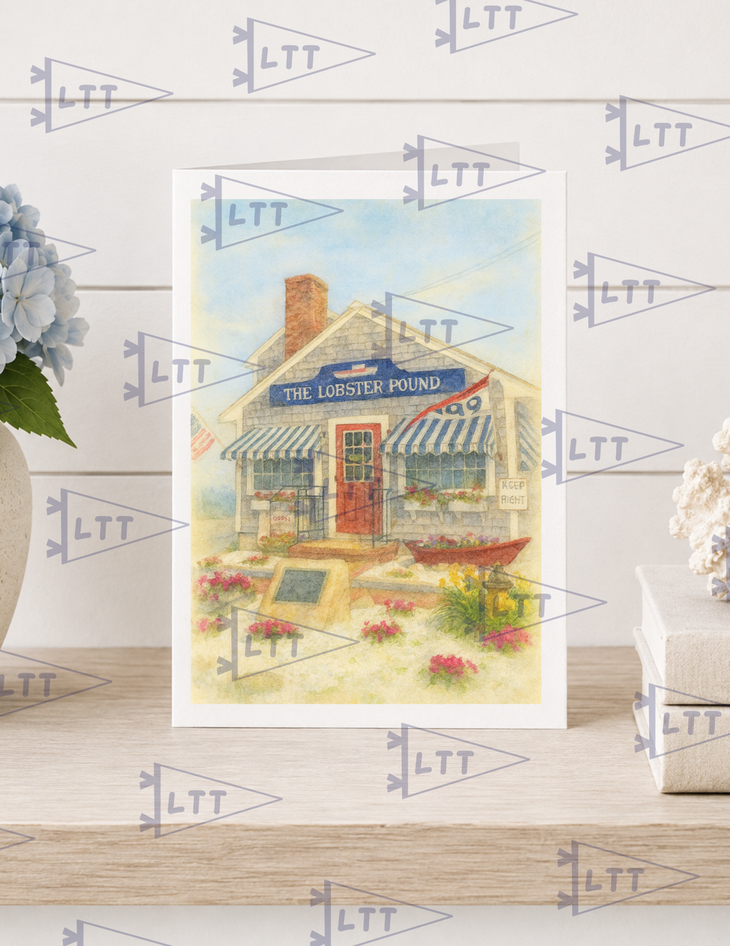 Lobster Pound Print and card