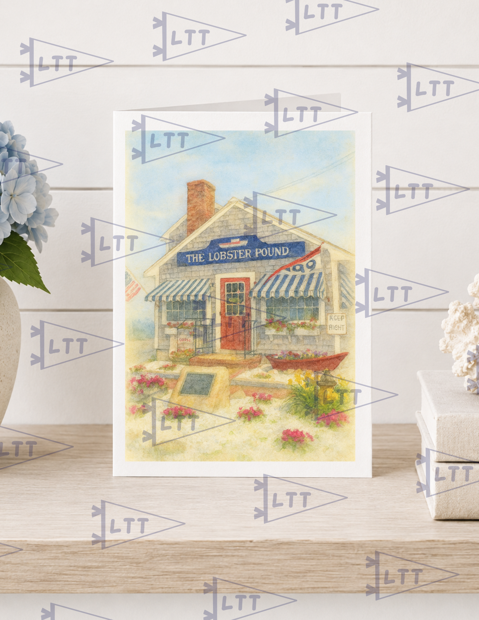 Lobster Pound Print and card