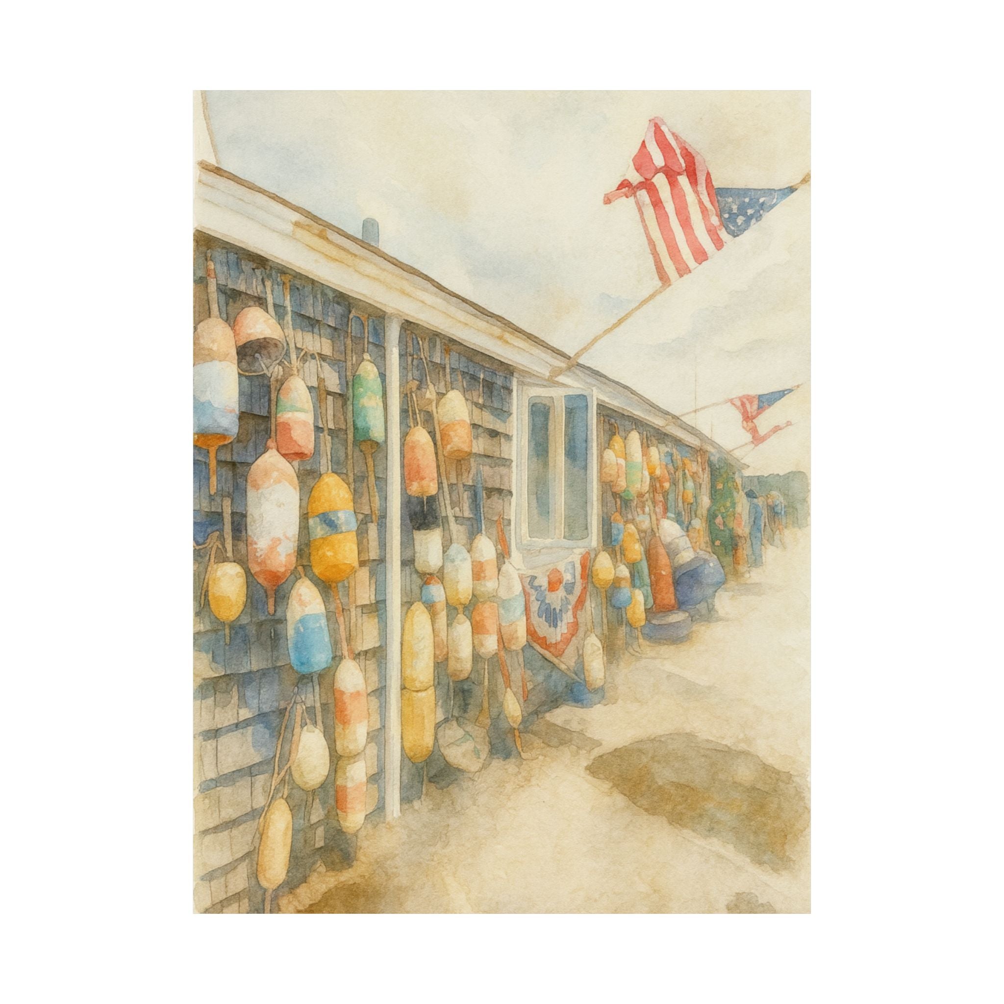 Sesuit Harbor Cafe Print