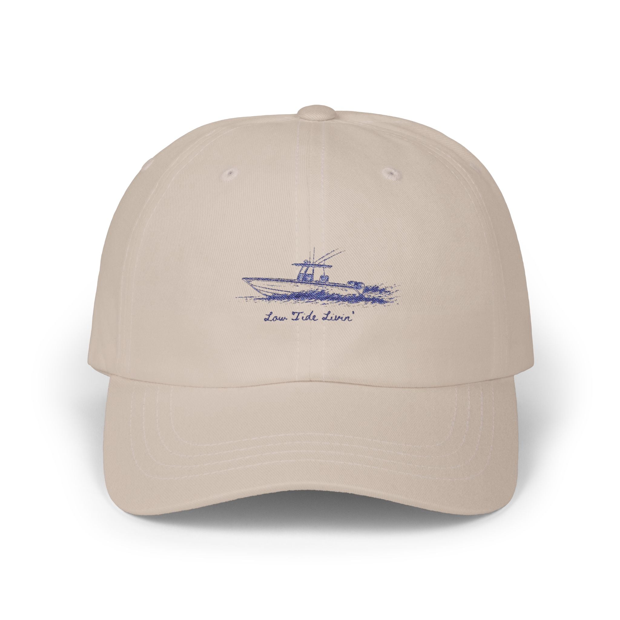 Low Tide Livin' Boat Classic Baseball Hat