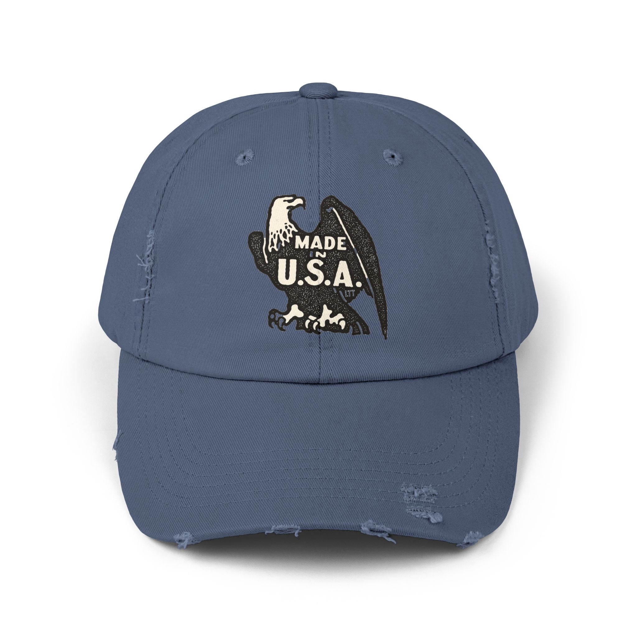 American Made Eagle Distressed Baseball Cap