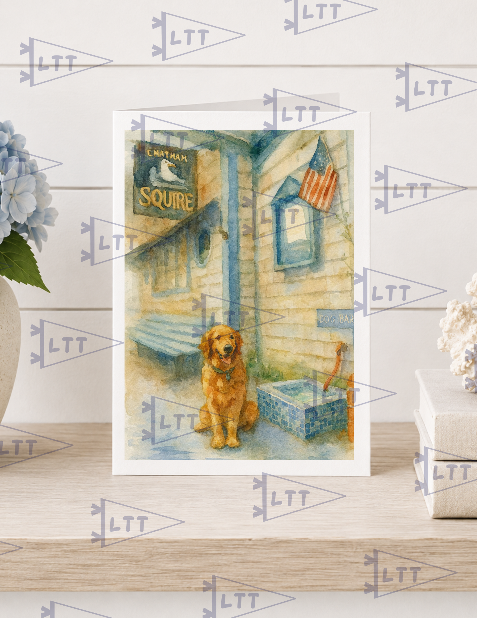 Squire Print and card