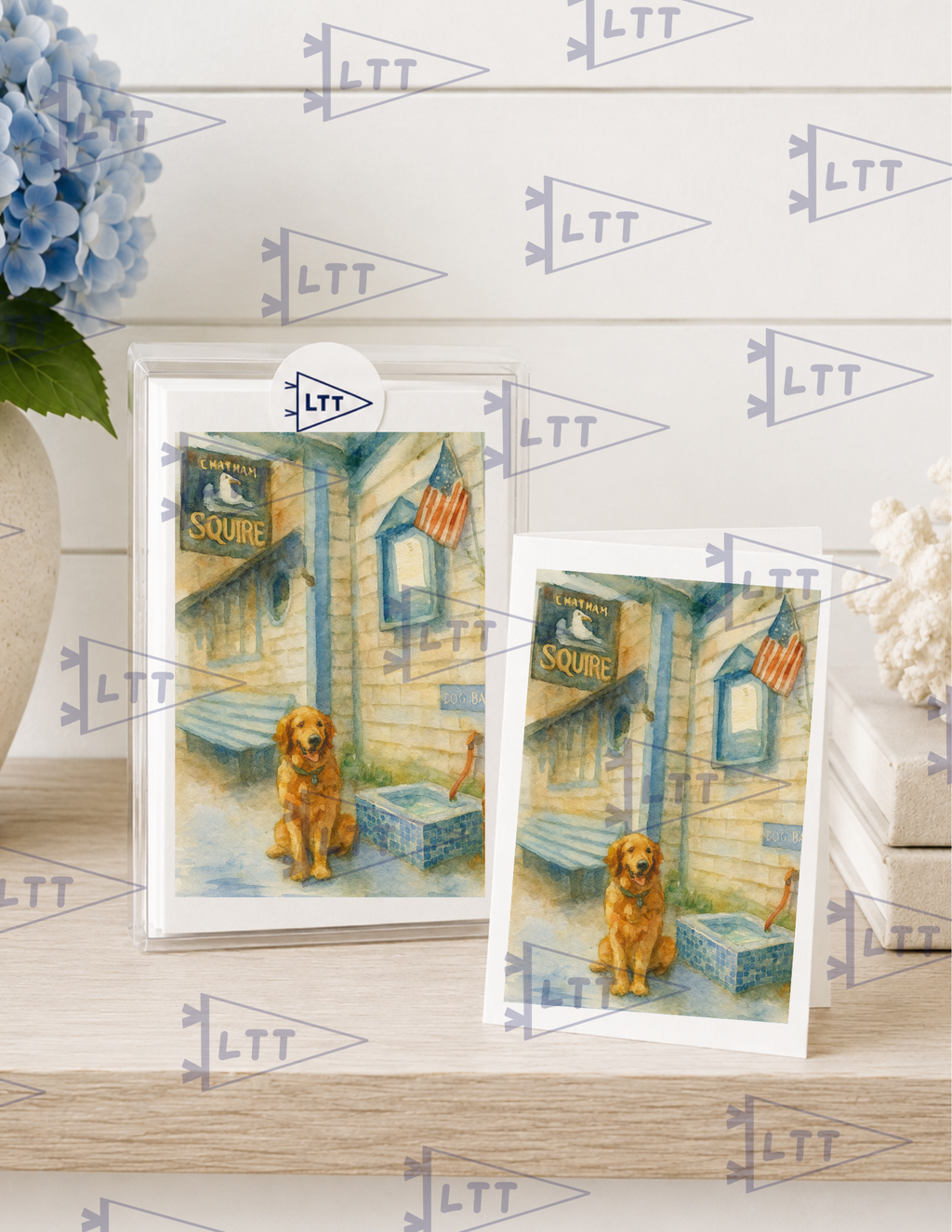 Squire Print and card