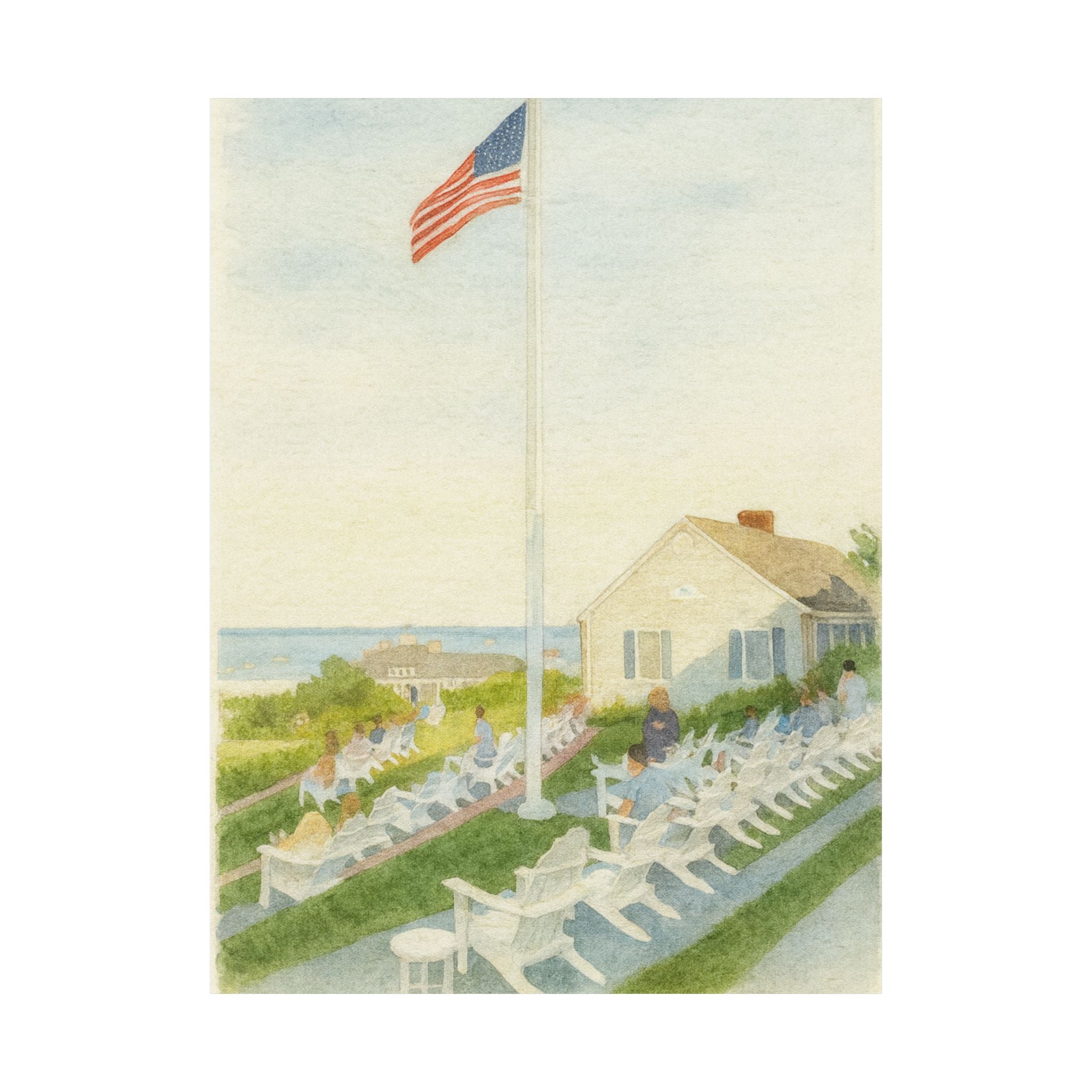 Chatham Bars Inn Verenda Print