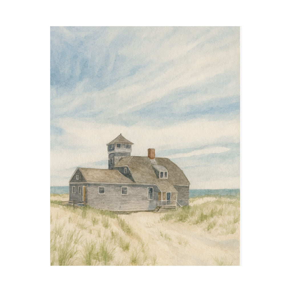 Nauset Beach House Print