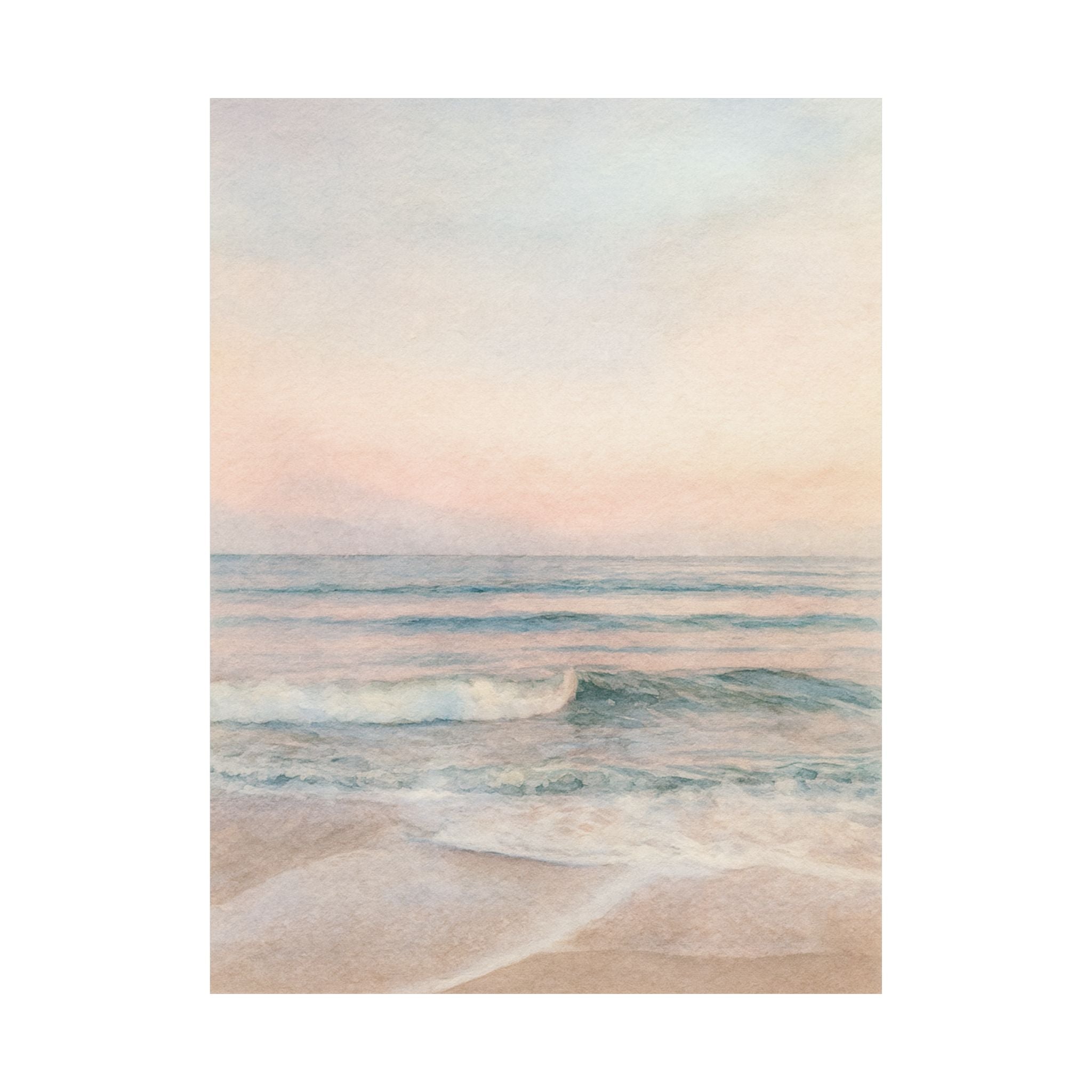 Pastel Waves Print
