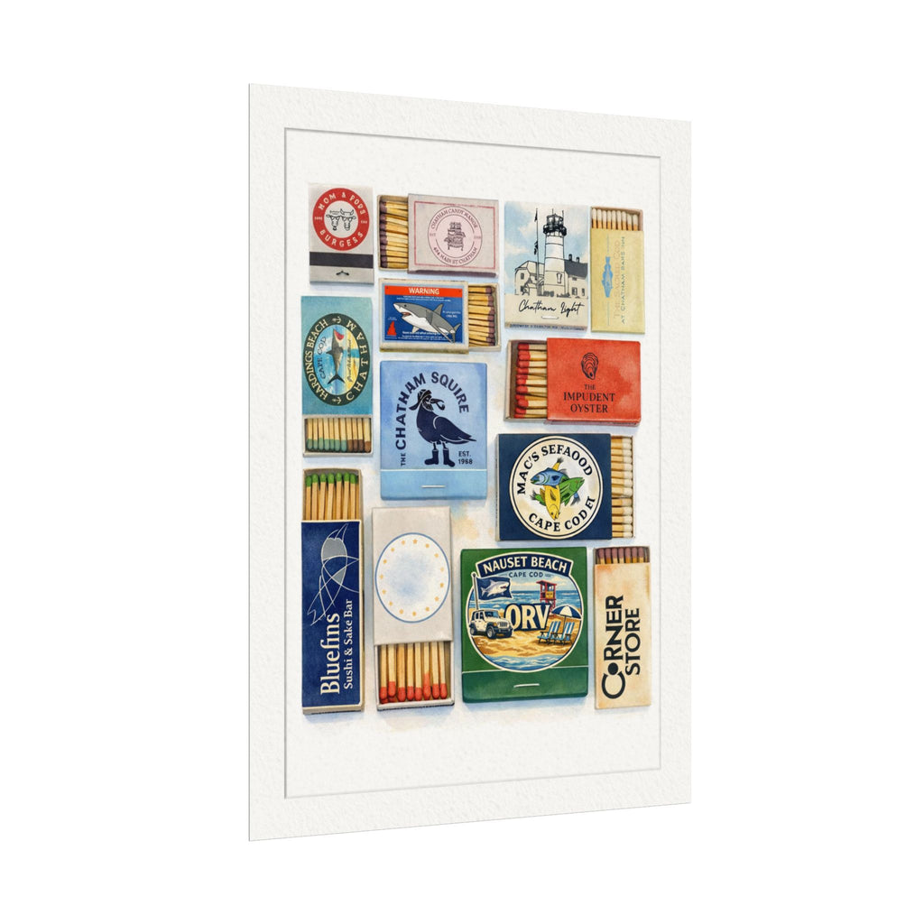 Chatham, MA - Matchbox print