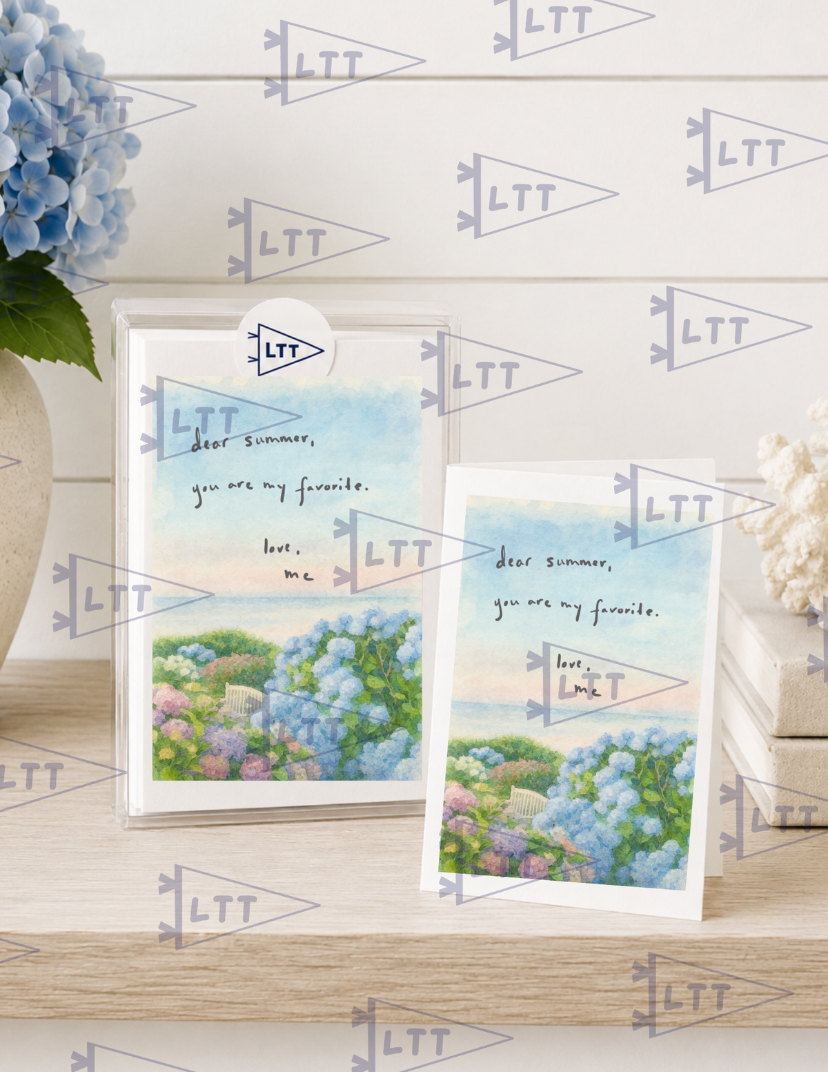 Dear Summer Print and card