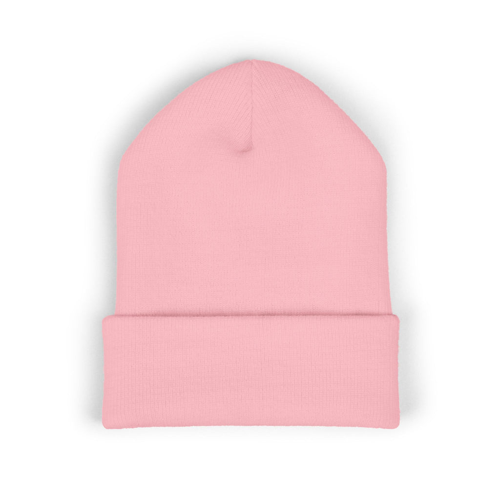 Embroidered Minimalist Sailboat Cuffed Beanie