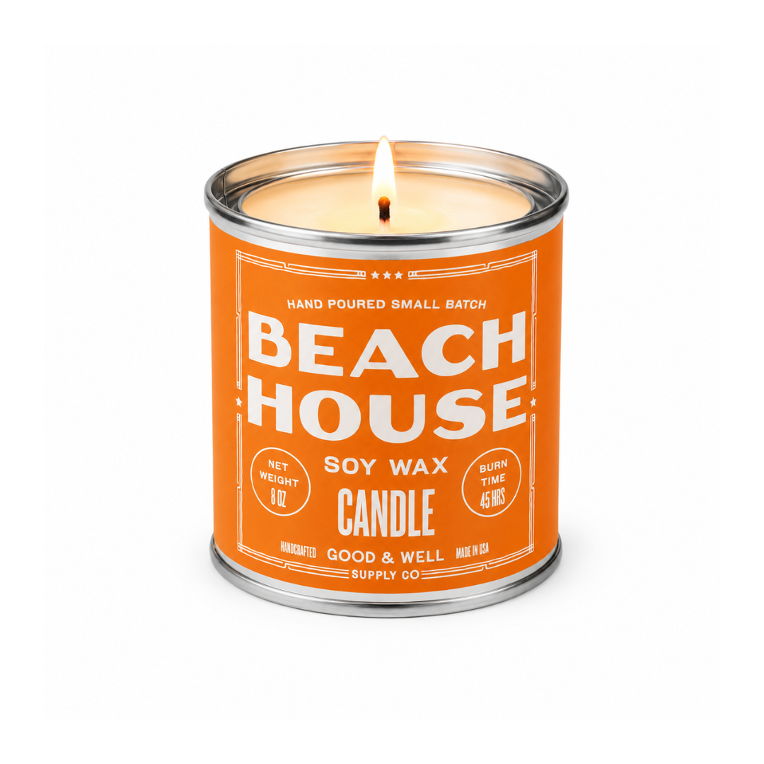 Beach House Soy Candle