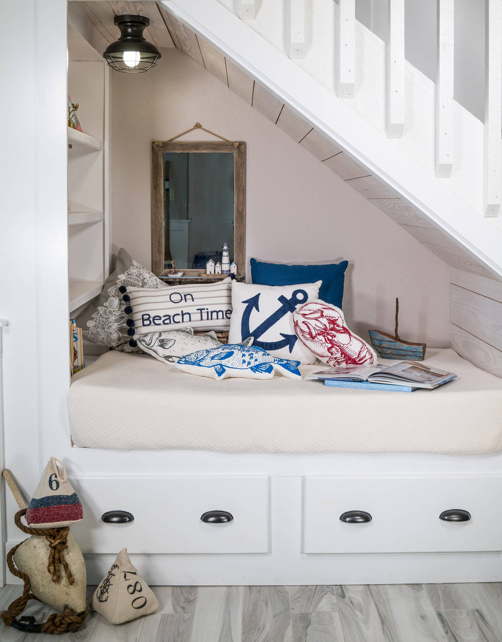 Anchor Throw Pillow
