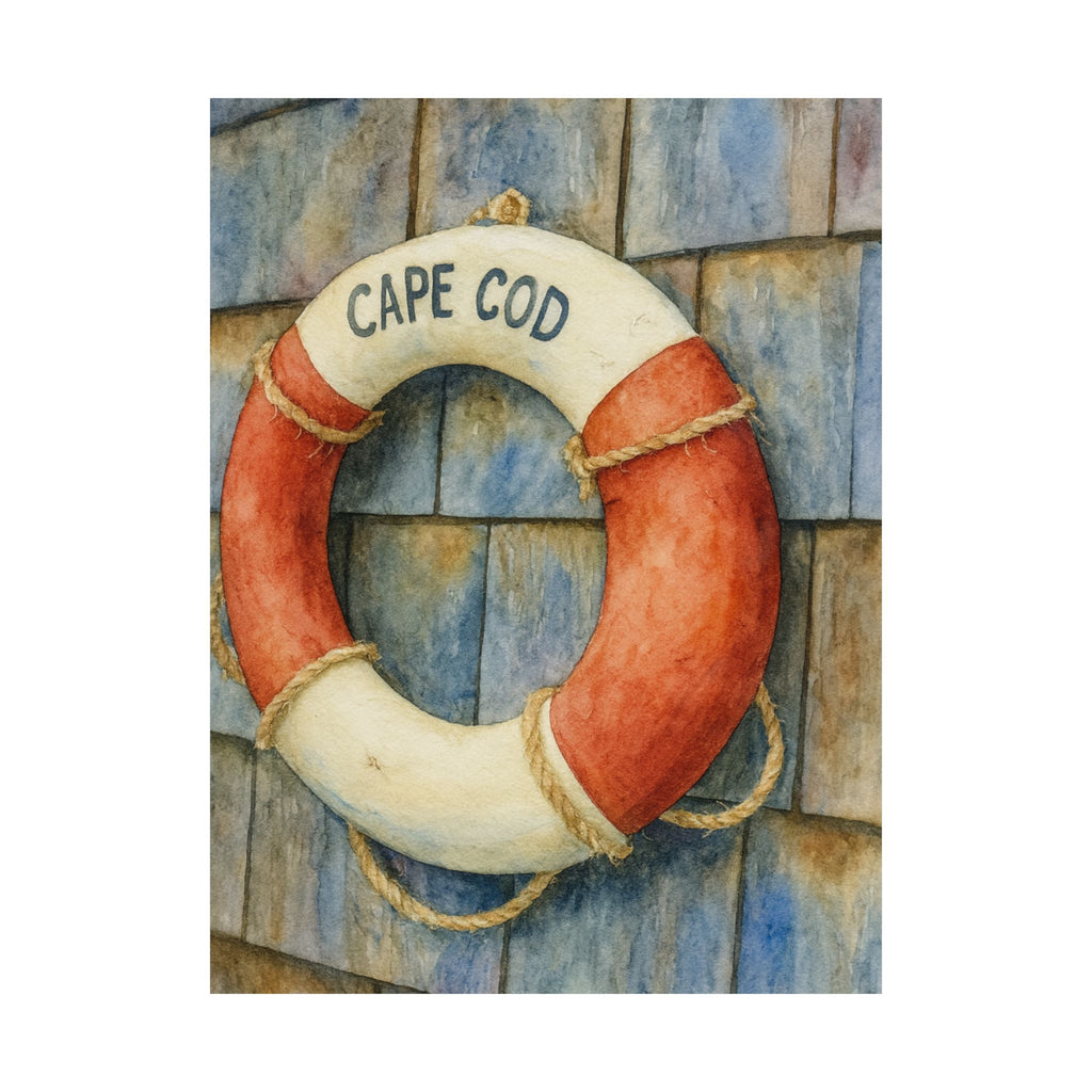Cape Cod Lifesaver Print
