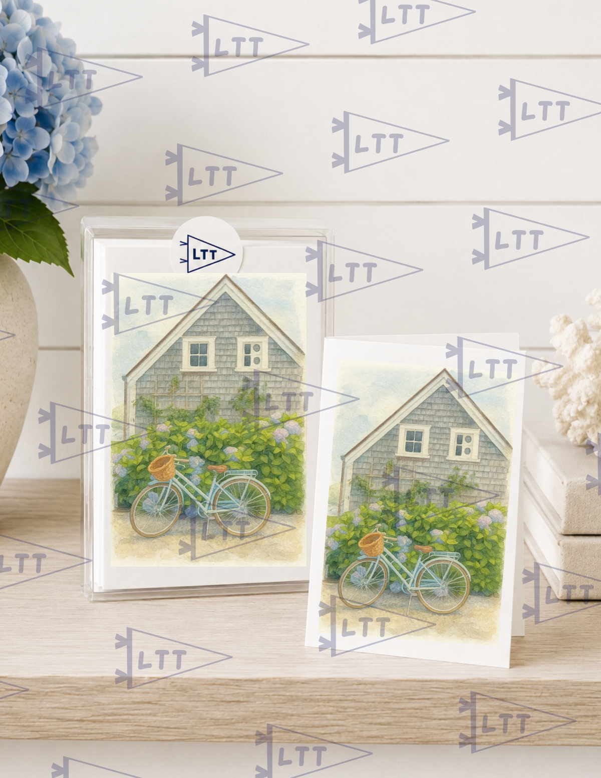 Nantucket bike Print and card