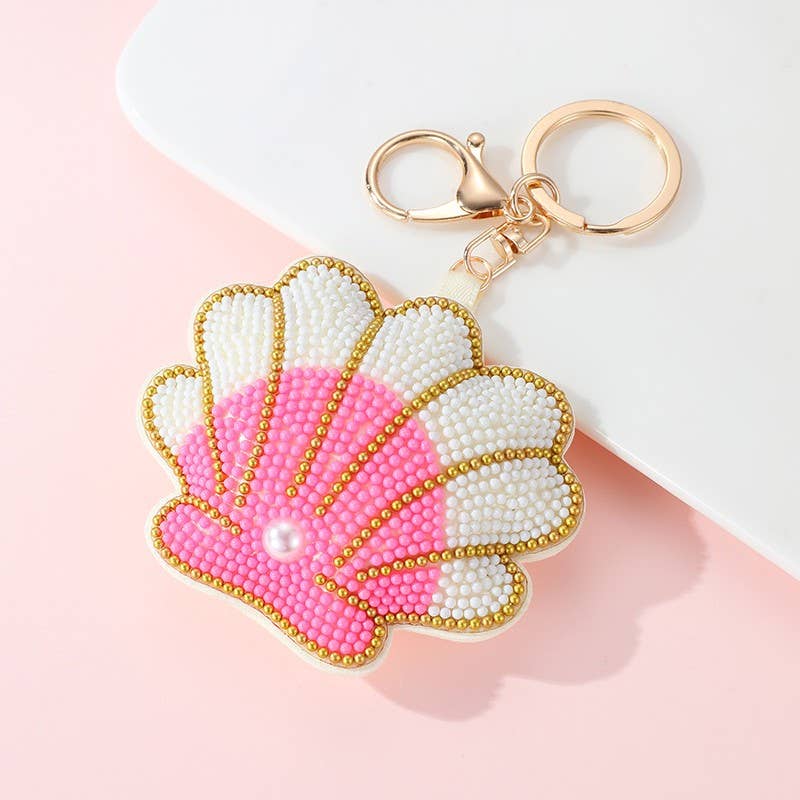 Beaded Bag charm