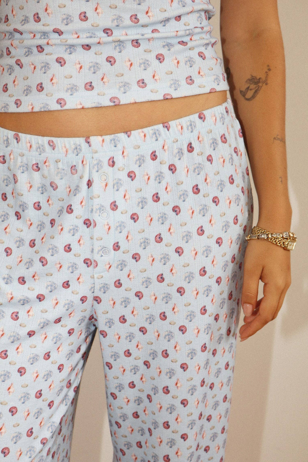 Shelly PJ Set (ocean)