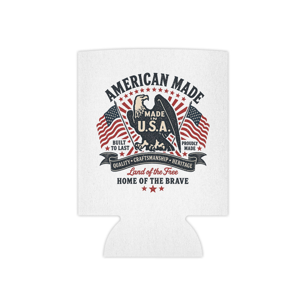 American Made Eagle Can Cooler
